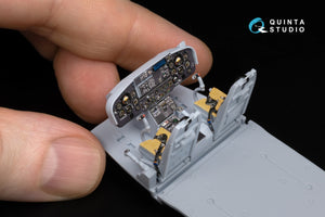 Quinta Studio QD+48454 Lynx AH-7 3D-Printed &amp;amp; coloured Interior on decal paper (Airfix) (with 3D-printed resin parts) 1/48 – zdjęcie 6