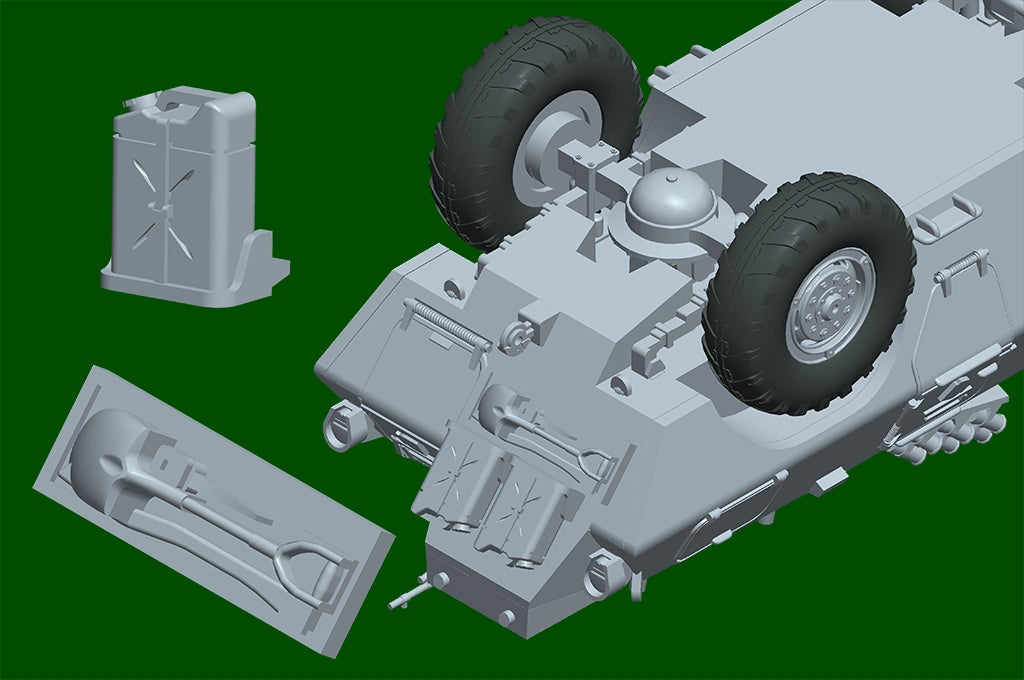 Trumpeter 07440 M706 Commando Armored Car Product Improved 1/72 – zdjęcie 9