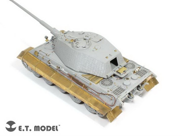 E.T. Model E35-102 WWII German KING TIGER （Henschel Turret）(For DRAGON Kit) 1/35 – zdjęcie 5