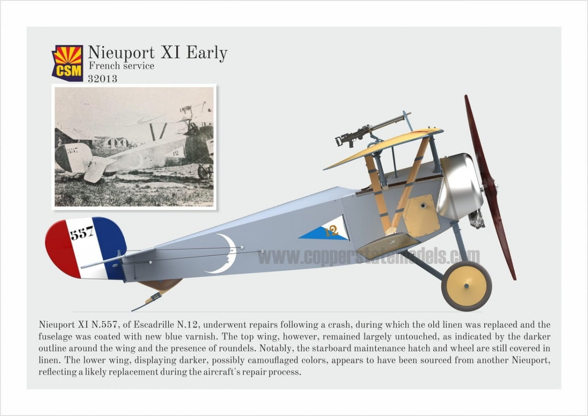 Cooper State Models 32013 Nieuport XI early 1/32 – zdjęcie 8