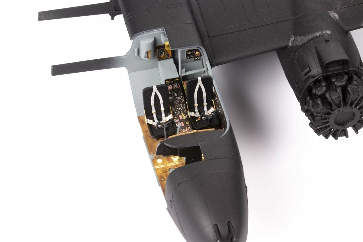 Eduard FE1263 B-26K Invader seatbelts STEEL ICM 1/48 – zdjęcie 3