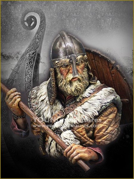 Young Miniatures YH1852 VIKING WARRIOR 1/10 – immagine 2