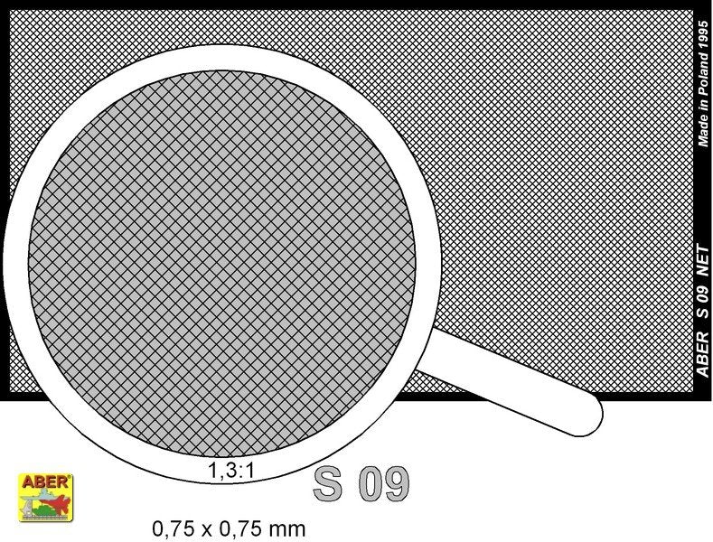 Aber S-09 Net 0,75 x 0,75 mm – zdjęcie 2