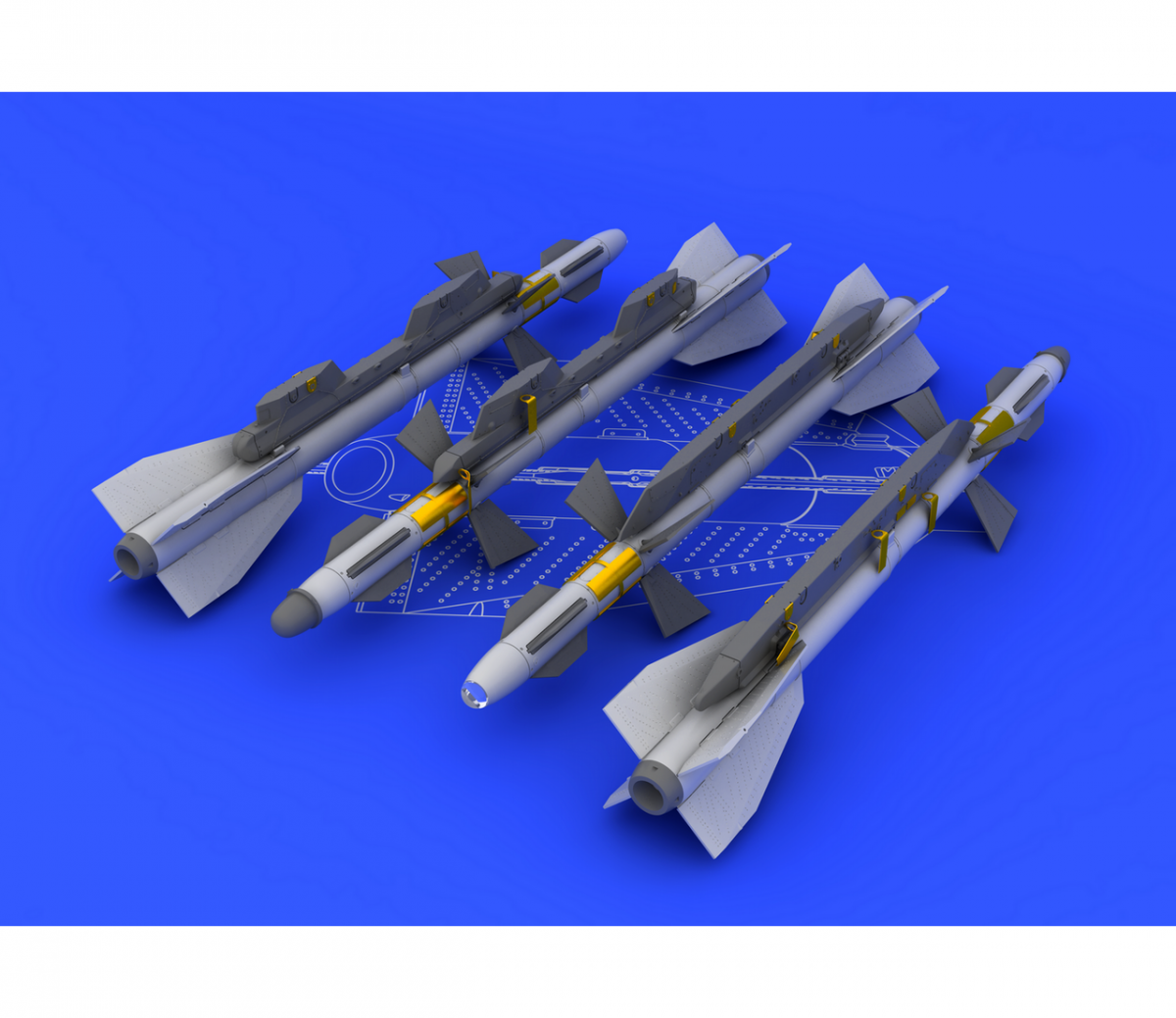 Eduard SIN64813 RUSSIAN MODERN AIRCRAFT MISSILES 1/48 – zdjęcie 6