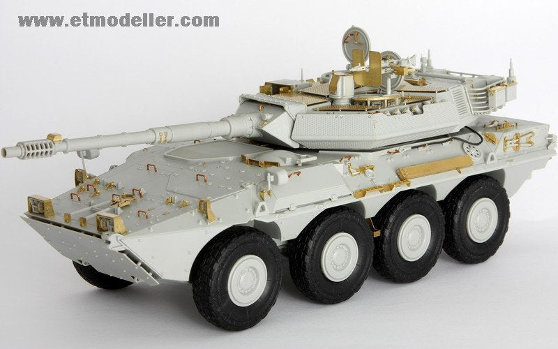 E.T. Model E35-003 Modern Spanish Army VRC-105 Centauro RCV (For TRUMPETER 00388) 1/35 – zdjęcie 5