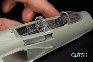 Quinta Studio QDS+48489 F-4J Phantom II 3D-Printed &amp;amp; coloured Interior on decal paper (Academy) (Small version) (with 3D-printed resin parts) 1/48 – zdjęcie 14