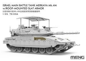 Meng Model TS-056 Merkava Mk.4M w/roof-mounted slat armor Israel Main Battle Tank 1/35 – Bild 6
