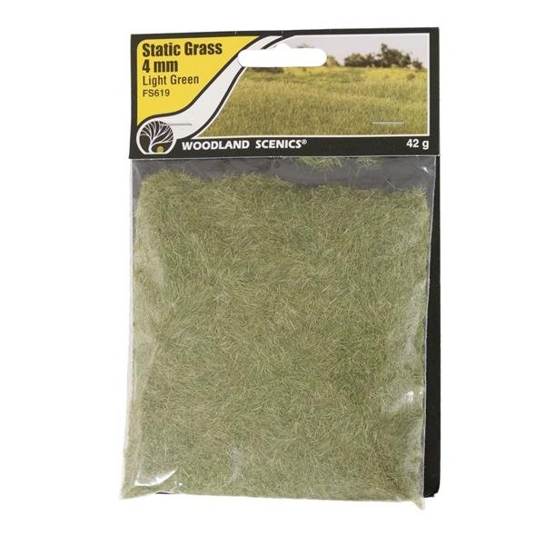 Woodland Scenics WFS619 Herbe statique 4 mm Vert clair