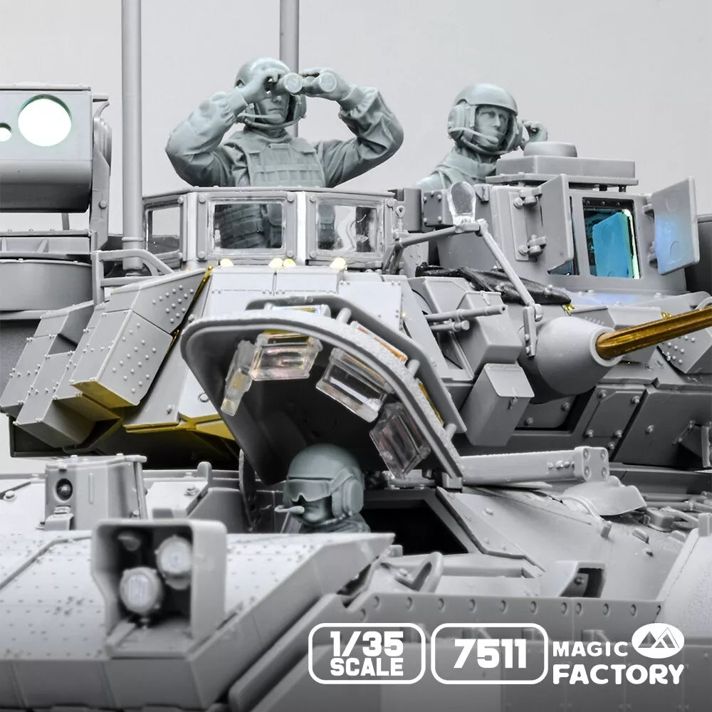 Magic Factory 7511 Modern US Army Combat Vehicle Crew Set (2020s) 1/35 – image 3