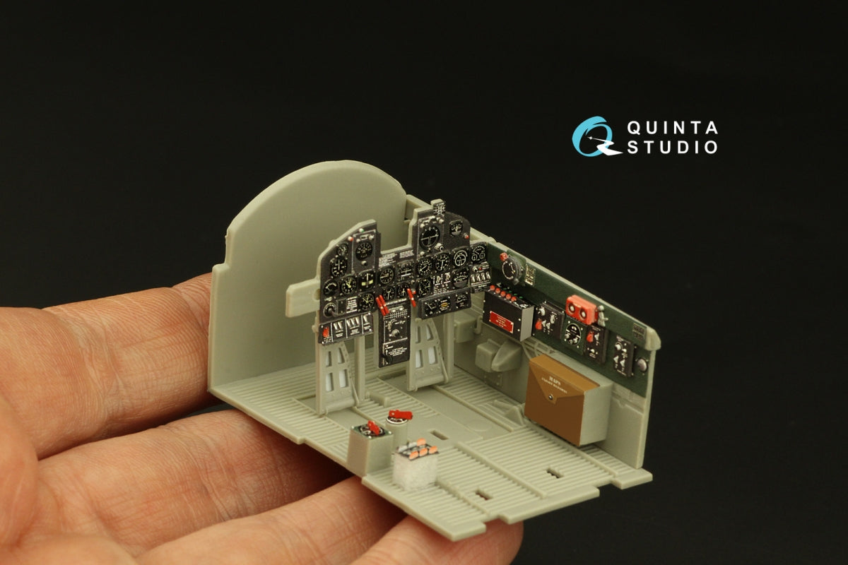 Quinta Studio QD32190 P-47N Thunderbolt 3D-Printed colored Interior on decal paper (Trumpeter) 1/32 – image 8