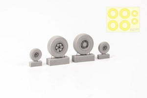 Eduard 632171 Tornado GR.4 wheels ITALERI 1/32 – zdjęcie 4