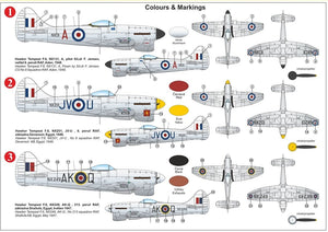 Kovozavody Prostejov KPM0224 Tempest F.6 „Silver wings“ 1/72 – zdjęcie 2