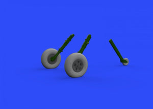 Eduard 632107 Spitfire Mk. IX wheels - 5 spoke REVELL 1/32 – zdjęcie 2