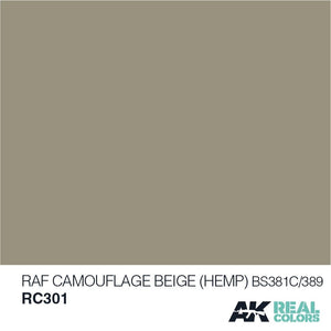 AK Interactive RC301 RAF CAMOUFLAGE BEIGE (HEMP) BS 381C/389 – 10ML – image 2