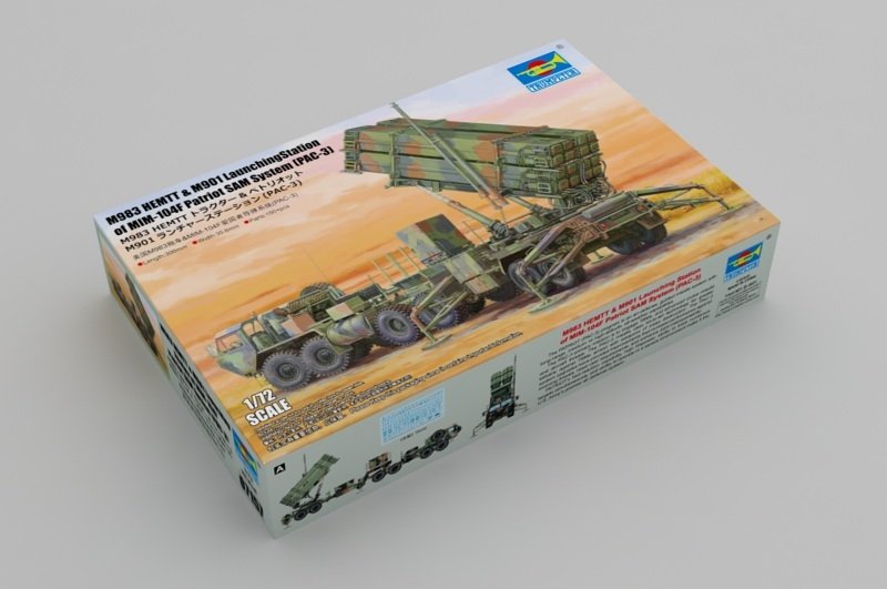 Trumpeter 07157 M983 HEMTT &amp;amp; M901 Launching Station w/ MIM-104F Patriot SAM System (PAC 3) 1/72 – immagine 2