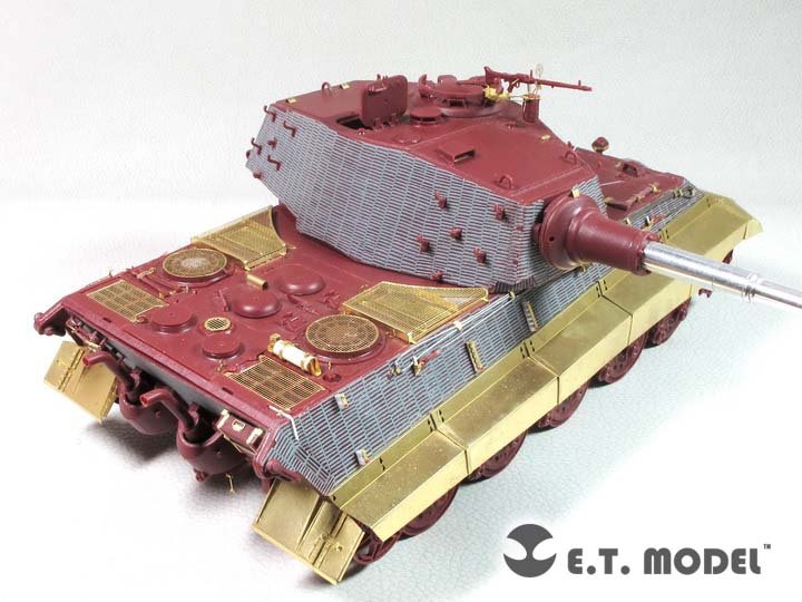 ET Model E35-259 WWII German KING TIGER（Henschel Turret）Basic (For MENG Kit) (1/35) – image 5
