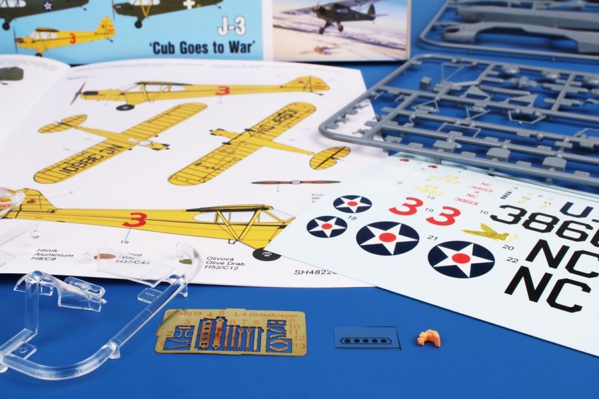 Special Hobby 48220 J-3 &amp;quot;Cub Goes To War&amp;quot; 1/48 – zdjęcie 9