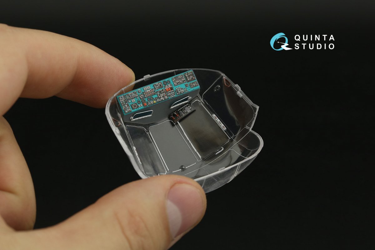 Quinta Studio QD48380 Mi-8MT 3D-Printed &amp;amp; colored Interior on decal paper (AMK) 1/48 – image 10