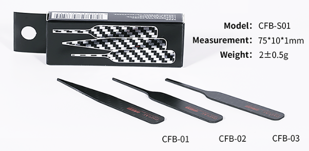 DSPIAE CFB-S01 Carbon Fiber Polishing Plate set