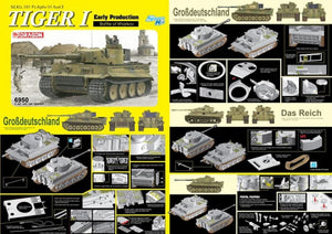 Dragon 6950 Tiger I Early Production Battle of Kharkov 1/35 – zdjęcie 2