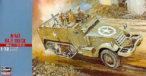 Hasegawa MT07 US M4A1 Half Track Mortar Carrier 1/72