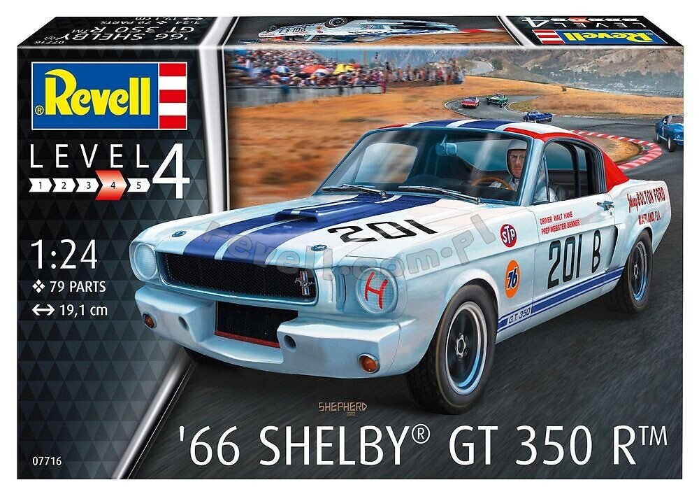 Revell 07716 Shelby GT 350 R &amp;#39;66 1/24