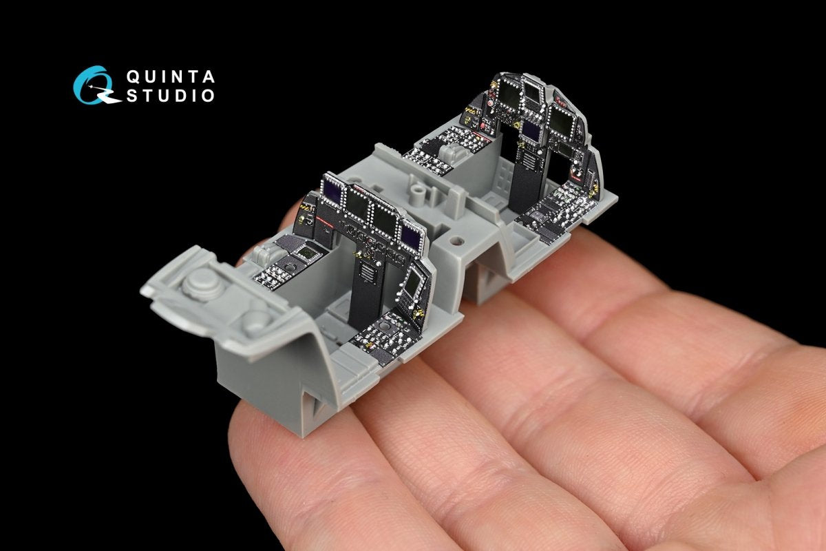Quinta Studio QD48112 F-15I 3D-Printed &amp;amp; colored Interior on decal paper (for GWH kit) 1/48 – image 7
