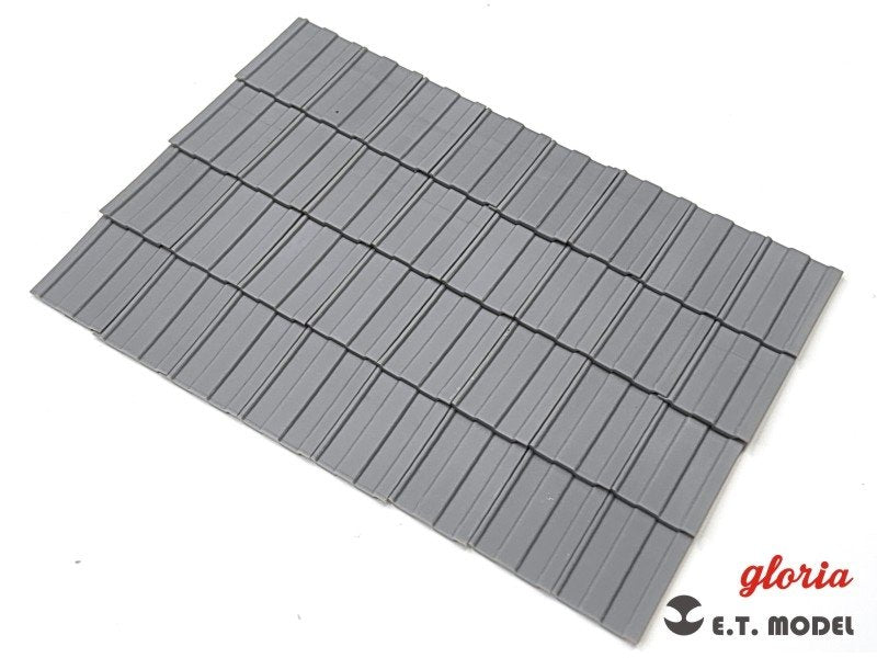 E.T. Model P35-204 WWII Roof Tiles Ludlow Type 1/35 ( dachówki ) – zdjęcie 3