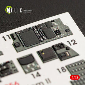 KELIK K48056 F-4G INTERIOR 3D DECALS FOR MENG KIT 1/48 – image 7