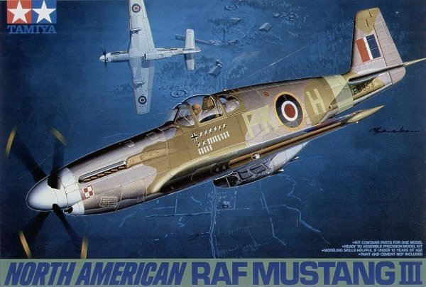 Tamiya 61047 North American RAF Mustang III 1/48