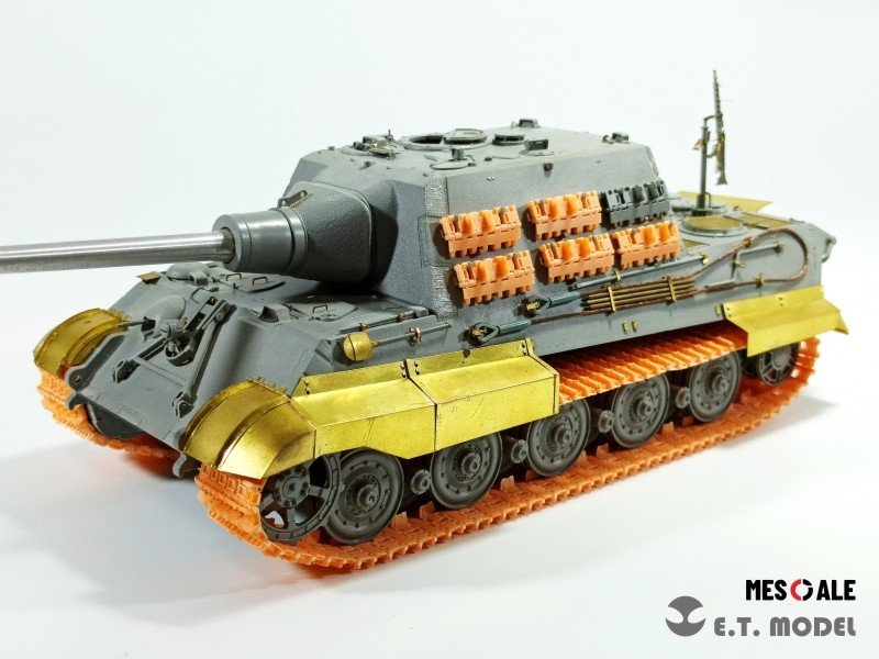 ET Model P35-012 WWII German King Tiger/Jagdtiger Workable Track (3D Printed) 1/35 – image 5