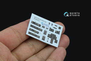 Quinta Studio QD72149 AH-64D late/AH-64E 3D-Printed coloured Interior on decal paper (Academy) 1/72 – zdjęcie 4