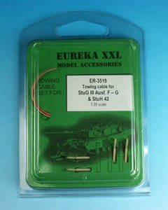Eureka XXL ER-3519 Towing cable for StuG III Ausf. FG and StuH 42 1/35