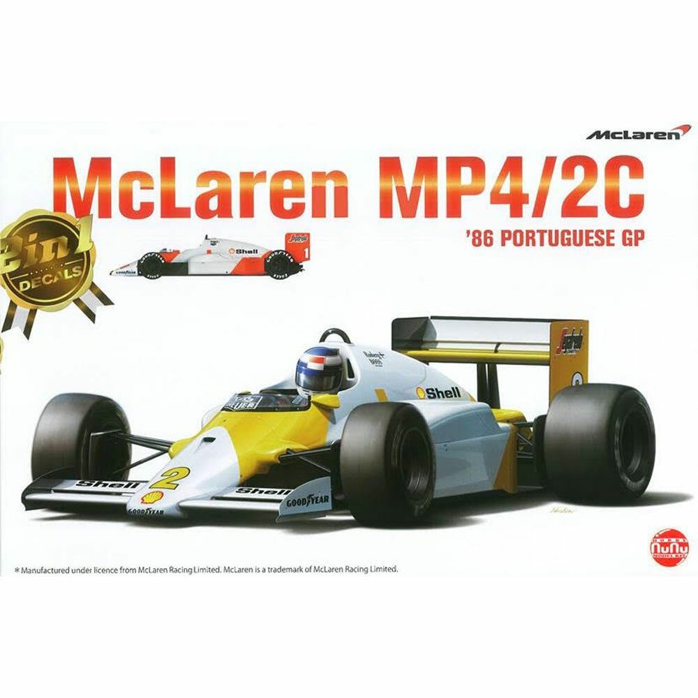 NuNu PN20001 McLaren MP4/2C &amp;#39;86 GP du Portugal 1/20