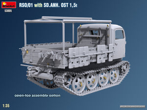 MiniArt 53005 RSO/01 with TRAILER SD.ANH. OST 1,5t 1/35 – zdjęcie 8