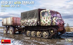 MiniArt 53005 RSO/01 with TRAILER SD.ANH. OST 1,5t 1/35