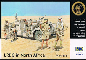Master Box 3598 WW II era LRDG in North Africa (1/35)