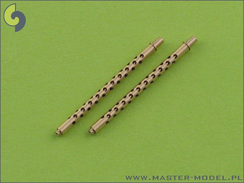 Master AM-48-001 Browning M2 aircraft .50 caliber (12.7mm) barrels (2pcs) 1/48 – imagen 2