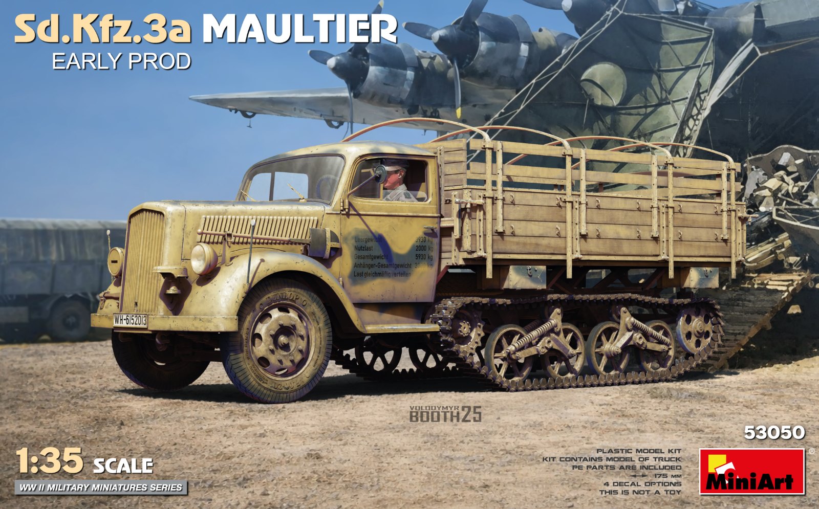 MiniArt 53050 Sd.Kfz.3a Maultier. Early Prod 1/35