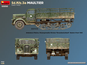 53050 Sd.Kfz.3a Maultier. Early Prod 1/35 – image 5