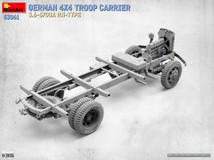 MiniArt 53061 GERMAN 4X4 TROOP CARRIER 3.6-6700A RN-TYPE 1/35 – imagen 7