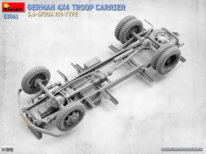 MiniArt 53061 GERMAN 4X4 TROOP CARRIER 3.6-6700A RN-TYPE 1/35 – imagen 9