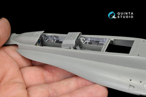 Quinta Studio QD48145 F/A-18B 3D-Printed &amp;amp; colored Interior on decal paper (for Kinetic kit) 1/48 – image 6