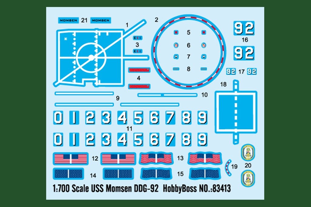 Hobby Boss 83413 USS Momsen DDG-92 1/700 – zdjęcie 5