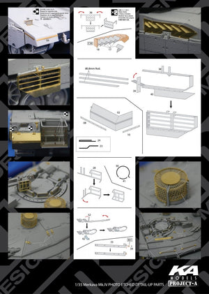 MK1 Design MM-35004 MERKAVA MK.IV DETAIL-UP ETCHD PARTS – BASIC 1/35 – image 2