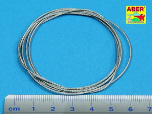 Aber TCS09 Stainless Steel Towing Cables 0,9mm, 1m long – zdjęcie 2