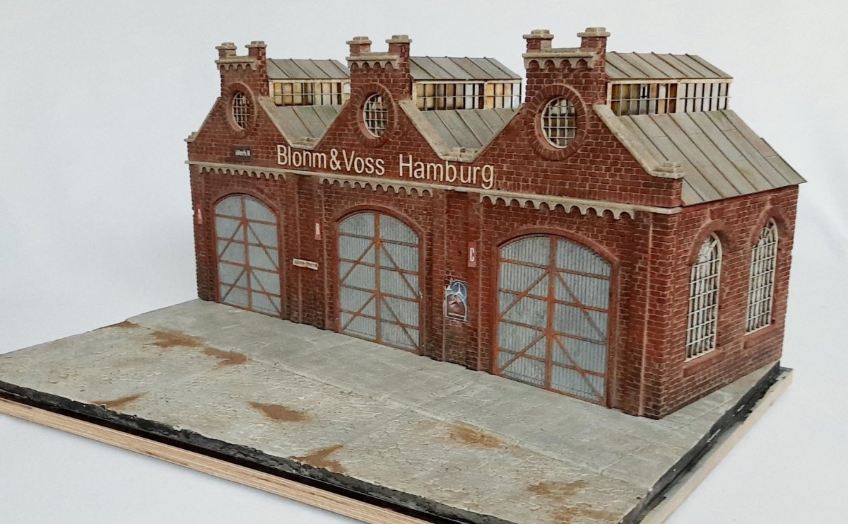 RT-Diorama 35285 Diorama-Base: &amp;quot;Industrial Hangars&amp;quot; 1/35 – zdjęcie 9