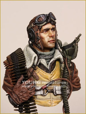Young Miniatures YM1894 B-24 GUNNER USAAF WWII 1/10 – zdjęcie 3
