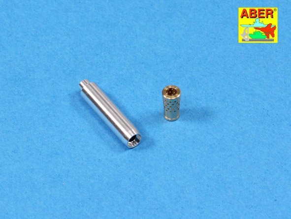 Aber 35L-117 Barrel for Italian 75mm Ansaldo L/18 gun for Semovente da 75/18 M40 1/35