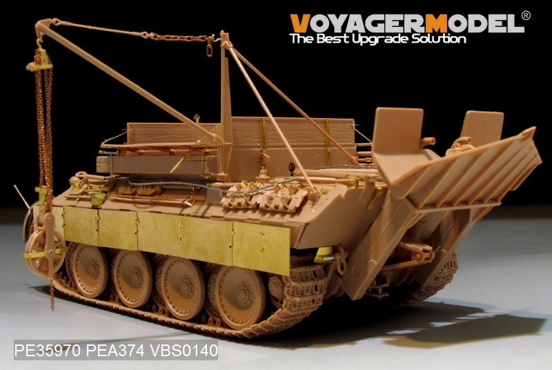 Voyager Model PE35970 WWII German Bergepanther Ausf.A (Late type,Panther G tool holders) Basic For MENG SS-015 1/35 – image 6
